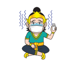 Pra-Apai & Nang PeeSue sticker #5342342