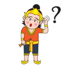 Pra-Apai & Nang PeeSue sticker #5342343