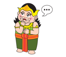 Pra-Apai & Nang PeeSue sticker #5342345