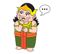 Pra-Apai & Nang PeeSue sticker #5342345