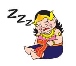 Pra-Apai & Nang PeeSue sticker #5342347