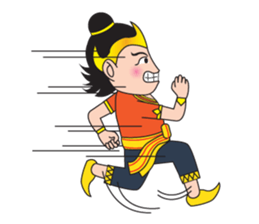 Pra-Apai & Nang PeeSue sticker #5342349