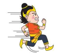 Pra-Apai & Nang PeeSue sticker #5342349