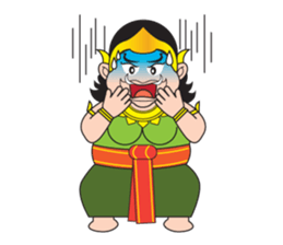 Pra-Apai & Nang PeeSue sticker #5342353