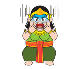 Pra-Apai & Nang PeeSue sticker #5342353