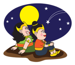 Pra-Apai & Nang PeeSue sticker #5342358