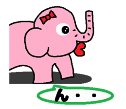 Cute Japanese zoo sticker #5343036