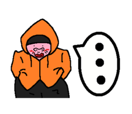 Cute Japanese zoo sticker #5343063