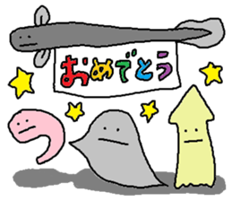 Umi no nakamatachi sticker #5343162