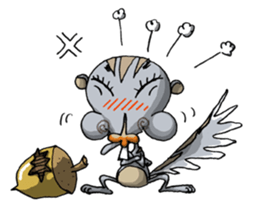 ELEGANT KIIMO Squirrel 3 sticker #5343834