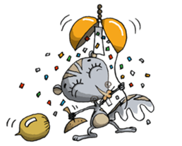 ELEGANT KIIMO Squirrel 3 sticker #5343841