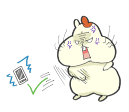 Hamster grand march (No.3) sticker #5344836