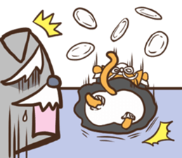 Dog butler and cat housemaid sticker #5344917