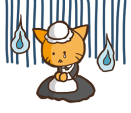 Dog butler and cat housemaid sticker #5344920