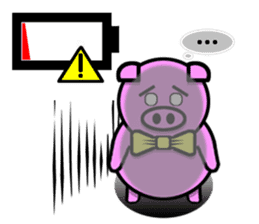 PINK PIG - CUTE FUNNY & HAPPY sticker #5345570