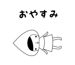 polka dot hood sticker #5345990