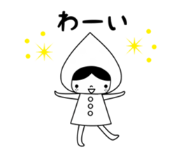 polka dot hood sticker #5346015