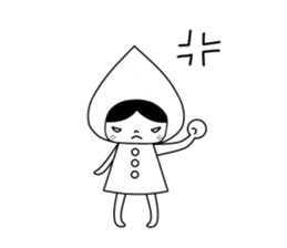 polka dot hood sticker #5346018