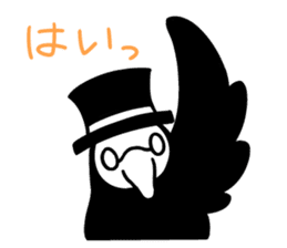 Plague mask and Mask of the fox sticker #5346324