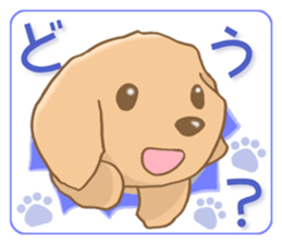 Miniature dachshund reply sticker #5346717