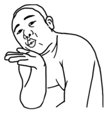 Mr. Moopalao : Thai loincloth style sticker #5346887