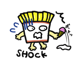 Fastfoodfriends. sticker #5347498