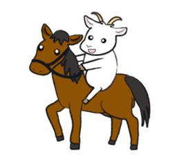 Goat of Minokamo sticker #5347761