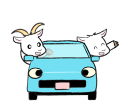 Goat of Minokamo sticker #5347787