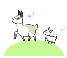 Goat of Minokamo sticker #5347789