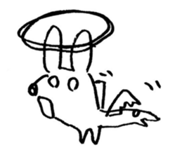 RABBIT TERUSUKE sticker #5348339