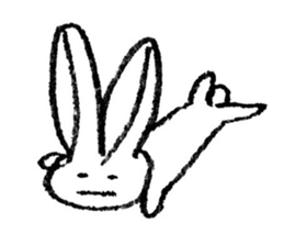 RABBIT TERUSUKE sticker #5348340