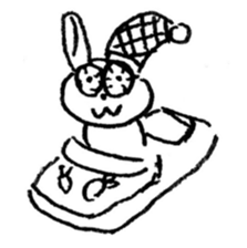 RABBIT TERUSUKE sticker #5348342