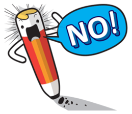 Rubber+Pencil sticker #5348361