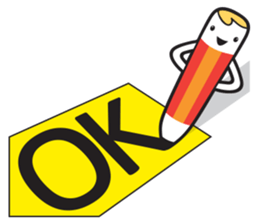 Rubber+Pencil sticker #5348384