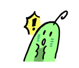 Ahoge worm sticker #5348890