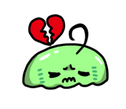 Ahoge worm sticker #5348896