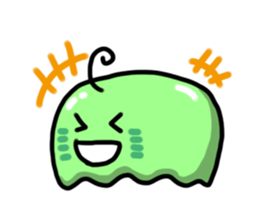 Ahoge worm sticker #5348899