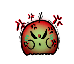 Ahoge worm sticker #5348907