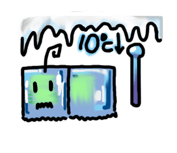 Ahoge worm sticker #5348910