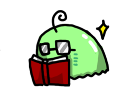 Ahoge worm sticker #5348911