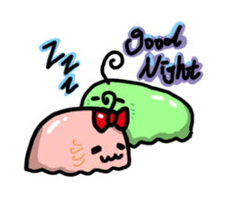 Ahoge worm sticker #5348914