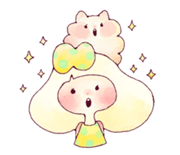 FLUFFY FRIENDS!(English ver.) sticker #5349284