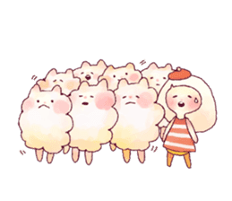 FLUFFY FRIENDS!(English ver.) sticker #5349299