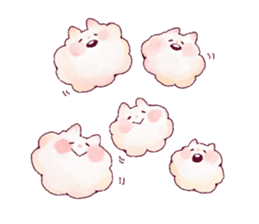 FLUFFY FRIENDS!(English ver.) sticker #5349304