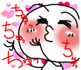 shiromarukun fights by a face sticker #5349893