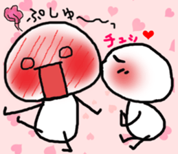 shiromarukun fights by a face sticker #5349894