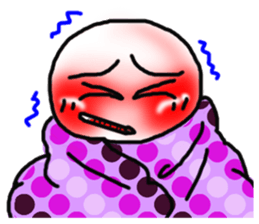 shiromarukun fights by a face sticker #5349902