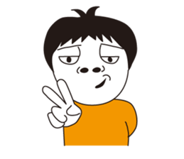 Love2 couple Hanako and Tarou. No.1 sticker #5350198