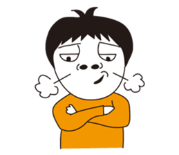 Love2 couple Hanako and Tarou. No.1 sticker #5350206