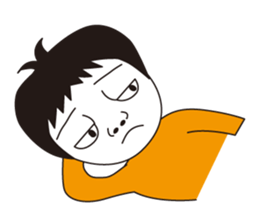 Love2 couple Hanako and Tarou. No.1 sticker #5350214